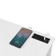 thumbnail image 6 of Convenience Concepts Oxford 1 Drawer 42 inch Desk with Charging Station, White, 6 of 7
