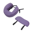 thumbnail image 3 of BELOVING Table de Massage avec Coussin et Appui-Tête Réglable pour Salon Lit Maison Violet, 3 of 9