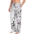 thumbnail image 2 of Balery Cowboy print Men's Pajama Pants,Ultra Lightweight Pjs,Lounge Pant-Medium, 2 of 9