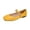Yellow, variant on Commforr Women's Shoes Dress Shoes for Women Mary Jane Shoes for Women Women's Flats Women's Mary Jane Flats Closed Square Toe Ballet Flat Dressy Comfortable Slip on Shoes Pink 9.5