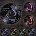 thumbnail image 4 of Baloncesto Reloj de pared Jugador de baloncesto Silueta Arte de la pared Disco de vinilo Reloj de pared Slam Dunk Baloncesto Decoración para el hogar Transporte ACTIVE Biensenido a ACTIVE, 4 of 5