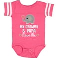 thumbnail image 3 of Inktastic Grammy and Papa Love Me Grandchild Boys or Girls Baby Bodysuit, 3 of 5