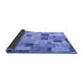 thumbnail image 2 of Ahgly Company Indoor Square Patchwork Blue Transitional Area Rugs, 7' Square, 2 of 4
