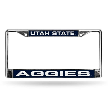 - Utah State Aggies NCAA Laser Chrome Frame