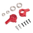 thumbnail image 2 of 2 piezas de repuesto para copa de dirección delantera de aluminio 1:18, prácticas y fáciles de instalar Rojo, 2 of 9