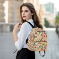 thumbnail image 6 of FORMRS Mini Backpack Purse for Women Quilted Travel Daypack Casual Shoulder Bag, Penguins Beach Pattern, 6 of 7