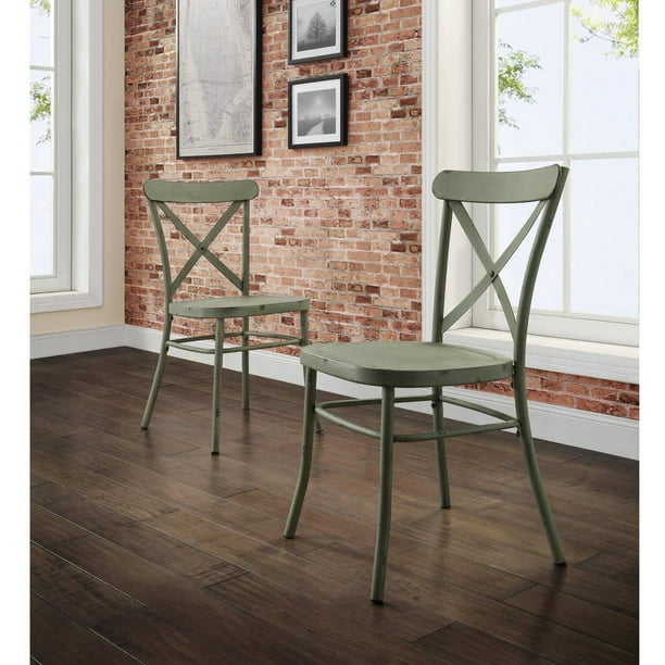 Better Homes and Gardens Collin Distressed Dining Chair, Set of 2
