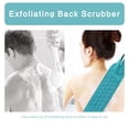 thumbnail image 3 of Juego de cuidado corporal revitalizante, cepillo exfoliante extra largo para la espalda que promueve la circulación sanguínea, algodón suave para pieles sensibles, juego de esponjas de baño con, 3 of 6