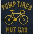 thumbnail image 2 of Bicycle Pump Tires Not Gas Eco Biker Men's Graphic T Shirt Tees Brisco Brands S, 2 of 4