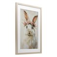 thumbnail image 2 of Stupell Industries Shabby Chic Bunnykins with Pink Crown Birch Framed Print Under Glass, 17 x 23, by Tina LeCour, 2 of 8