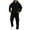 Black#9527, variant on BOOMNY Men Sweatsuits Set Plus Size Hoodies Sweatpants 2Pcs Gym Sweat Suits Running Jogging Fall Winter Athletic Tracksuit Outfits