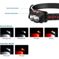 thumbnail image 2 of Jinsinto 6 Modes Usb Rechargeable Puissant Phare 1000lumin Camping Phare, 2 of 5