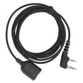 thumbnail image 1 of Cable de extensión para auricular de walkie talkie, macho a hembra, 2 pines, para Baofeng UV-5R BF-888S, 1 of 14