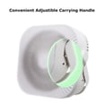 thumbnail image 3 of Ventilador Optimus F-1023 de interior, enchufable, 30 W, 3 velocidades, blanco, 3 of 5