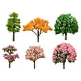 thumbnail image 4 of 6 piezas de árboles artificiales en miniatura, accesorios realistas de imitación de , decoración de micropaisaje, modelos mixtos de árboles para, 4 of 8