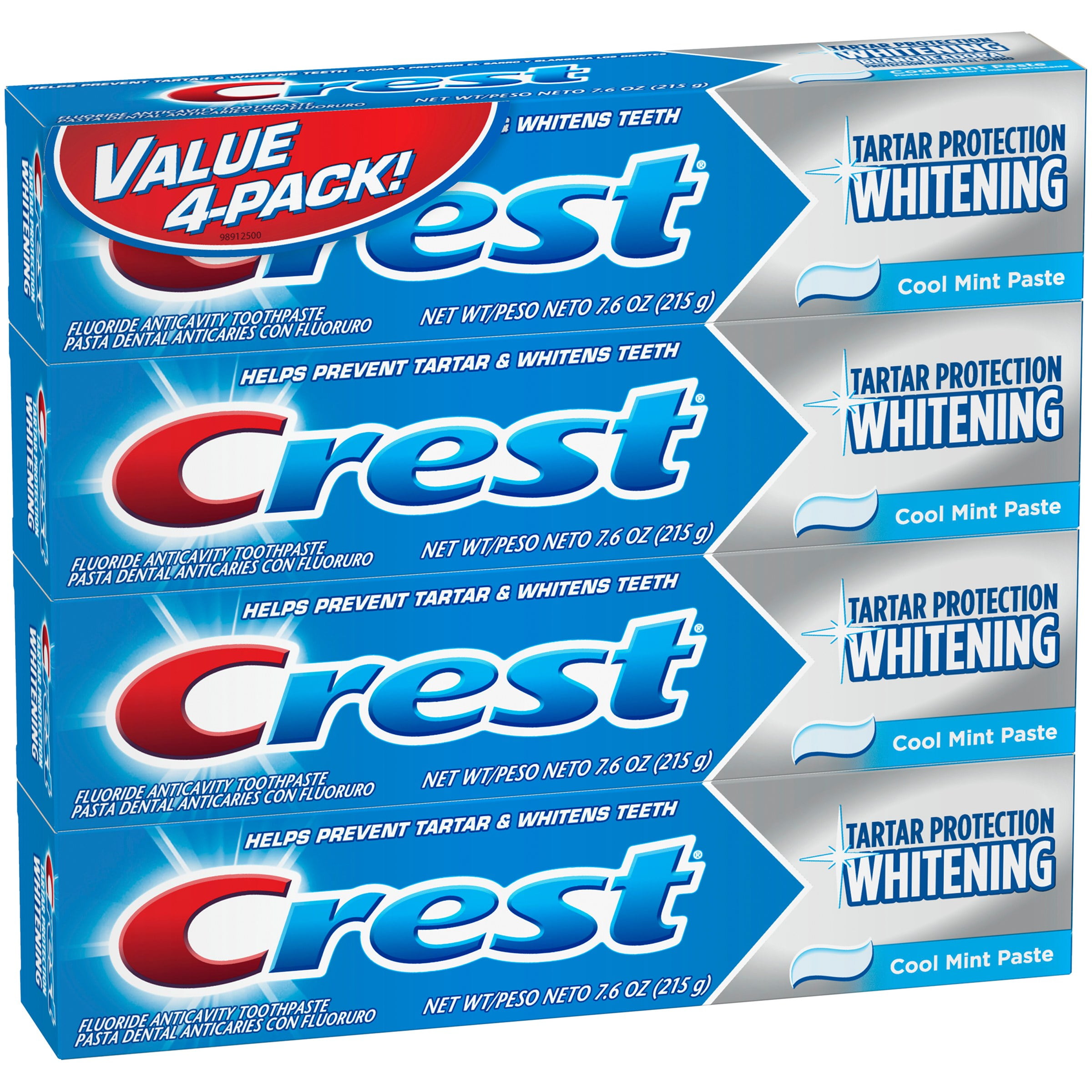 Crest® Tartar Protection Whitening Cool Mint Toothpaste 47.6 oz. Boxes
