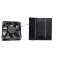 thumbnail image 5 of uds 20W 6 pulgadas Kit Solar Extractor de aire Mini ventilador Panel Solar ventilador accionado para perro pollo Hous, 5 of 5
