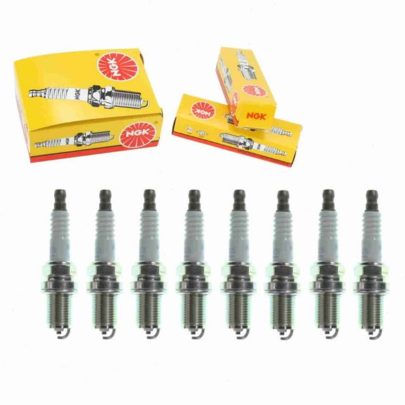8 pc NGK Standard Spark Plugs compatible with Toyota Tundra 4.7L V8 2000-2004