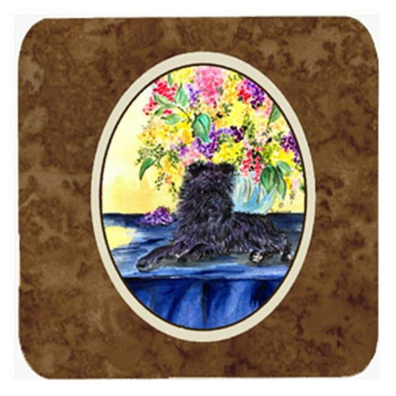 Affenpinscher Foam Coasters - Set 4