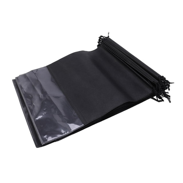 24Pcs Travel Shoe Bags Waterproof Non-Woven With Rope For Men And Women Large Shoes Storage Pouch Organizers