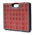 thumbnail image 1 of Caja de herramientas AIRTOON multiusos con 24 compartimentos de plástico, 1 of 7
