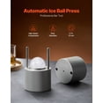 thumbnail image 2 of VEVOR Ice Ball Press, 2.1" Ice Ball Maker, Aviation Aluminum Ice Ball Press Kit for 53mm Ice Sphere, Ice Press with Tong and Drip Tray, for Whiskey, Cocktail, Bourbon, Scot on Party & Holiday, 2 of 9