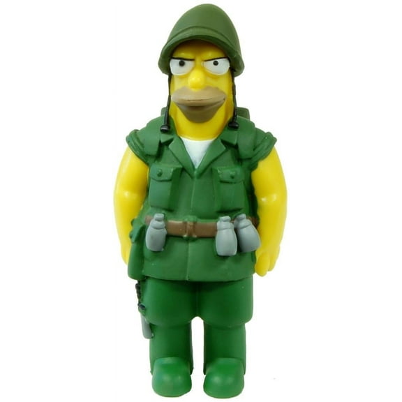 The Simpsons 20th Anniversary Figure Seasons 6-10 Fighting Abe Simpson