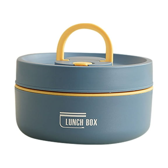 4.52*2.55 Inch Stainless Steel Insulated Lunch Box,Square Thermos Hot Food Container,Multi Function Food Container for Preserving Food,Sulated Sandwich Container,Insulated Snack Containermini Insulat