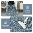 thumbnail image 4 of Hasoo 8' x 10' Area Rug for Living Room Boho Vintage Rug Non Slip Throw Rugs Floral Bedroom Rug, Blue, 4 of 5