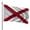 Alabama, variant on DMSE Delaware State Flag, 2ft x 3ft, 100% Polyester 100D Flag UV Resistant