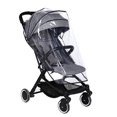 thumbnail image 1 of Baby Jogging Stroller Universal Rain Cover, Ventilated Weather Shield, Waterproof, Windproof, Versatile Size to Fit Most Jogging Strollers, Vinyl, Cle, 1 of 5