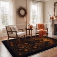 thumbnail image 2 of GENIMO 2'x3' Halloween Doormat, Washable Non Slip Soft Farmhouse Pumpkin Outdoor Door Mat for Front Door Covered Porch Patio Entryway, Smoky Amber, 2 of 6
