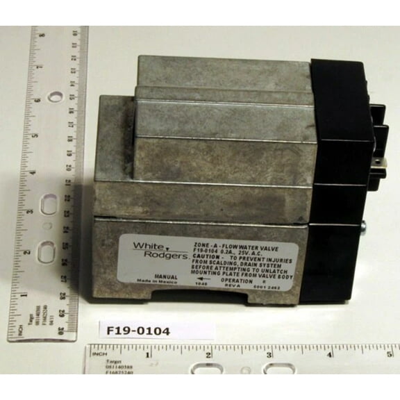 White-Rodgers F19-0104 - 24V 2-Wire Zone Valve Operator For 1361 Series