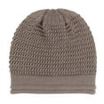 thumbnail image 3 of Tittly Winter Hats Beanie Mens Women Winter Hat Cold Weather Hood Outdoor Sports Windproof Knit Cap Skull Caps Hats for Women Khaki One Size, 3 of 4