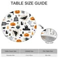 thumbnail image 6 of Halloween Pattern Round Fitted Tablecloth with Elastic Edge,Dining Table Cover Waterproof,Outdoor Round Tablecloth for Camping,Dining,Indoor and Outdoor, 6 of 7