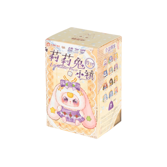 Baby Three Lily Rabbit Town V4 Series Plush Blind Box