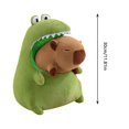 thumbnail image 3 of Cute Green & Brown Animal Plush Toy Set Soft Stuffed Animals With Adorable Design For Kids’ Play Home Decor & Heartwarming, 3 of 7