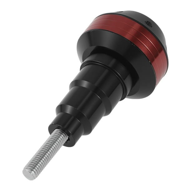 Protector de guardabarros de rueda de aleación de aluminio de 11mm, slider de marco de motocicleta, protector de colisión, 60mm, 100mm, tornillo rojo, 1 juego
