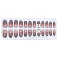 thumbnail image 4 of Stick On Nails Un montón de uas artificiales adhesivas para mujeres para bodas., 4 of 8