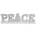 thumbnail image 1 of Christmas Silver Diamond Word Stand Peace, 1 of 3