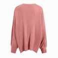 thumbnail image 4 of Towmus Oversized Womens Sweaters Winter Crewneck Pullover - Cozy Knit Long Sleeve Top Casual Loose Fit Clothes, 4 of 5