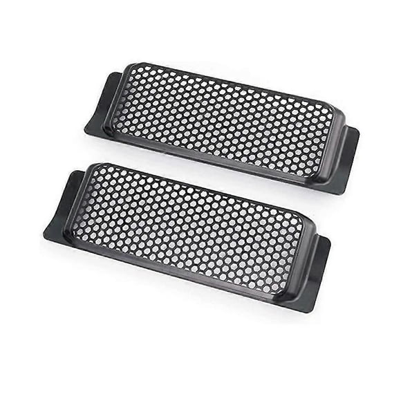 2 Pieces for Tesla Model 3 2021 Car rear seat ventilation grille Black Suitable for tesla Tesla model3 underseat air outlet protective cover car air c