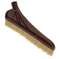 GAXIRE Coffee Broom Head for Replacement Universal Sweeper Part with Dense Plastic Bristles Fits Most Brooms 7.8 Inches