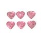 thumbnail image 2 of Scienceny 6 piezas de pegatinas brillantes en forma de corazón brillante decoración de diamantes de imitación rosa Automoción decorativa y accesorios rosado Scienceny VI014323-02, 2 of 6