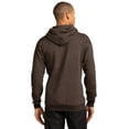 thumbnail image 2 of Port & Company Core Fleece Pullover Hooded Sweatshirt-M (Heather Dark Chocolate Brown), 2 of 6