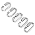thumbnail image 3 of M6 Portable Carabiner Clip 304 Stainless Steel Locking Clips LoadBearing Safety Buckles, 3 of 14