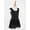 Black, variant on YEAHDOR Little Girls Ballet Tutu Dress Sleeveless Skirted Leotard Latin Modern Dance Costume