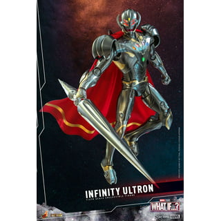  Hot Toys 1:6 Infinity Ultron - What If?, Silver : Toys &  Games