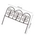 thumbnail image 5 of ADDHAT 2Ud Soporte De Hierro Para Plantas Trepadoras Jardín Decorativo Chocolate, 5 of 8