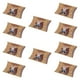 thumbnail image 5 of 10 cajas de dulces navideños, pequeñas cajas de almohada de Navidad, bolsas de regalo, envoltura de regalo de chocolate, caja de regalo de papel Kraft, 5 of 7